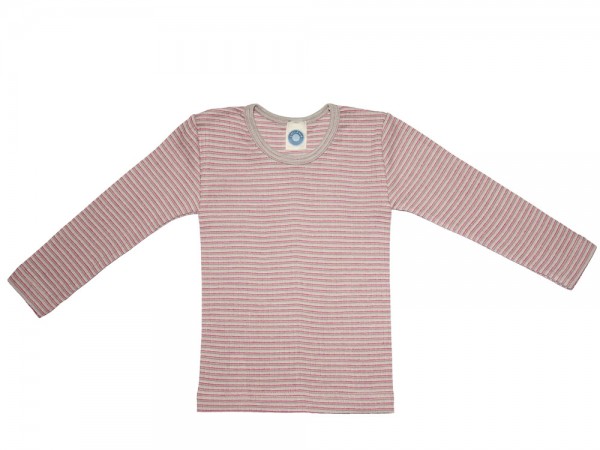 Kinder Unterhemd, grau/pink/natur 1 Stadelmann Natur Online Shop
