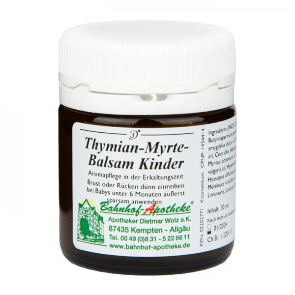 Thymian-Myrte-Balsam für Kind & Säugling, 50ml