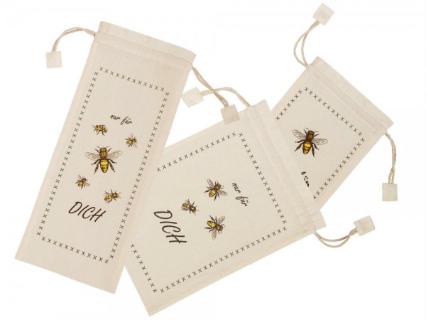 Geschenkverpackung "Bee happy", 3er Set von Living Crafts