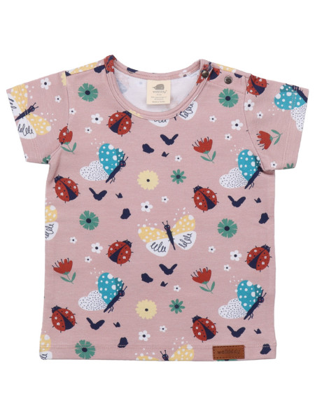 Baby-T-Shirt mit Marienkäfer / Schmetterlinge von Walkiddy 1