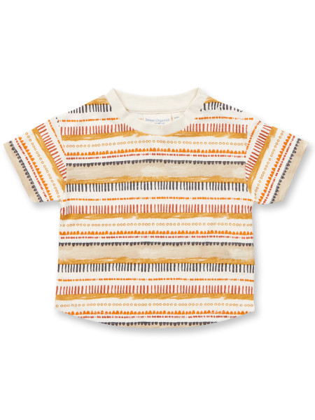 Baby T-Shirt mit Streifendruck von Sense Organics 1