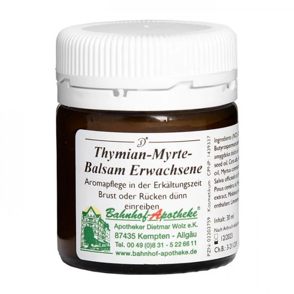 Thymian-Myrte-Balsam für Erwachsene, 30ml